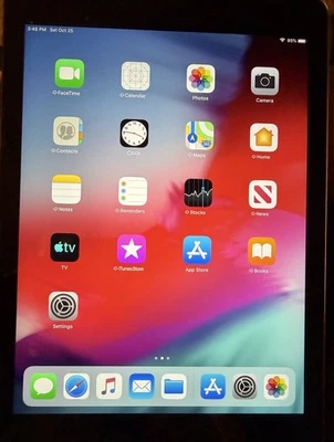 Apple iPad Air 1st Gen A1474 9.7" 16GB WiFi MD785LL/B Space Gray - Image 1 of 4