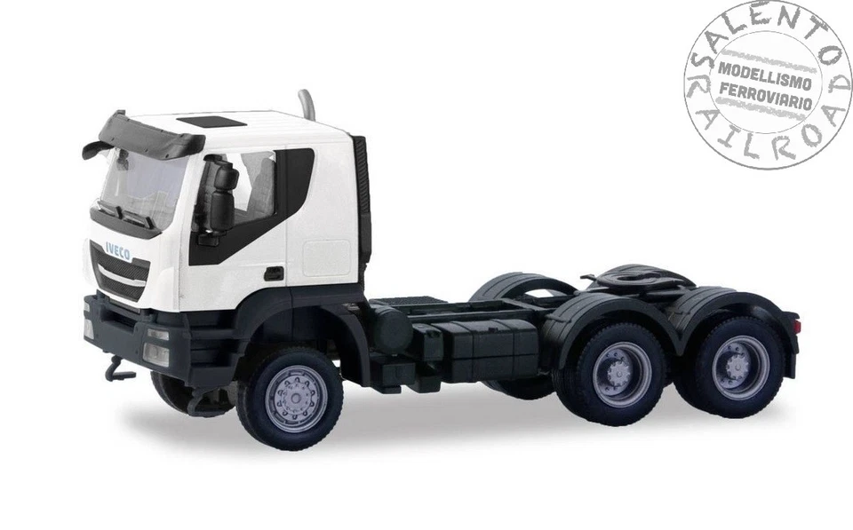 Herpa 310529 Iveco Trakker White Road Tractor - 1:87 H0 - Image 1 of 1