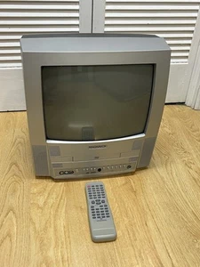 MAGNAVOX MWC13D5 13” TV / DVD Combo / Gaming / Television (CRT) w/Remote, Tested - Picture 1 of 7
