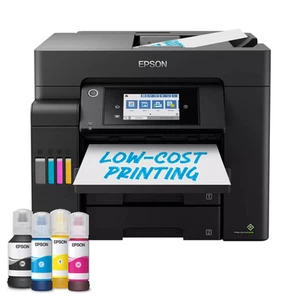 Epson EcoTank ET-5800 +Ink A4 Multifunction w/ ADF Printer Scanner Copy Low Cost - Afbeelding 1 van 5