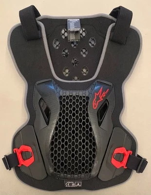 Alpinestars Bionic Action Chest Protector Black/Red Med/Large USED ONCE - Image 1 of 2