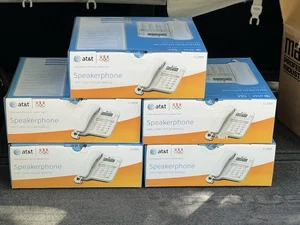 5 AT&T 959 Freisprecheinrichtung mit Anruferkennung Anklopfen 14 Nummernspeicher Brandneu - Bild 1 von 3