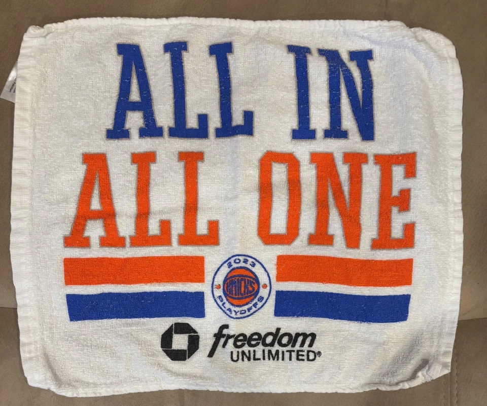 NY NEW YORK KNICKS PLAYOFF PROMO TOALLA TODO EN UNO LIBERTAD ILIMITADA Foto 1 de 1