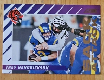 Trey Hendrickson 2024 Score #11 Sack Attack Cincinnati Bengals  - Image 1 of 2