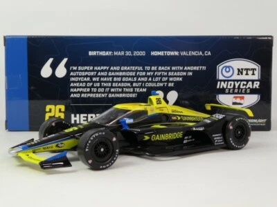 Greenlight Dallara Honda #26 Herta Andretti Autosport Indy 2023 1/18 11183 - Immagine 1 di 4