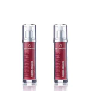2 x De lorenzo Thermal ARGAN Oil Defence Range 50ml DeLorenzo + Morroccan oil - Picture 1 of 8