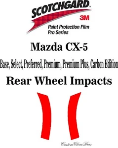 3M Scotchgard Paint Protection Film Pro Series 2022 2023 2024 2025 Mazda CX-5 - Picture 1 of 3