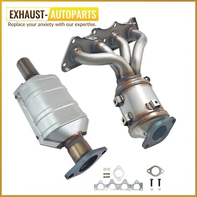 2×Catalytic Converter for Hyundai accent 2012-2017 / KIA SOUL 2012-2013 1.6L Foto 1 de 4