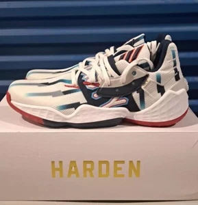 Adidas James Harden Vol. 4 GCA Dynasty Rockets WHITE SNEAKERS SHOES 12 ( FY0842) - Picture 1 of 18