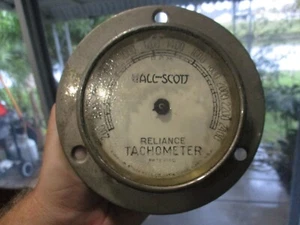 Hall-Scott Reliance R.P.M. 200-2400 Tachometer Gauge BARBOUR & STOCKWELL CO. - Picture 1 of 12