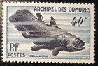 FRANCE COLONIE COMORES N°13 POISSONS NEUF ** LUXE MNH