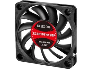 Evercool EC6010TH12BP 60mm x 10mm Hi-Speed Dual Ball Bearing PWM 4 Pin fan NEW - Picture 1 of 7