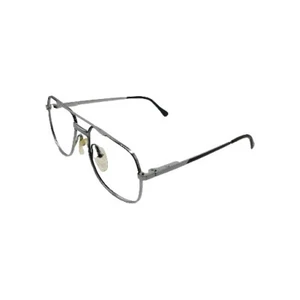 SAVVY EYES MOD 50 GREY EYEWEAR FRAME 54'-17-140 SILVER/BLACK $149.50. - Picture 1 of 6
