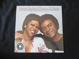 JOHNNY MATHIS & DENIECE WILLIAMS, That's What Friends Are For USA New Sealed LP - Picture 1 of 2