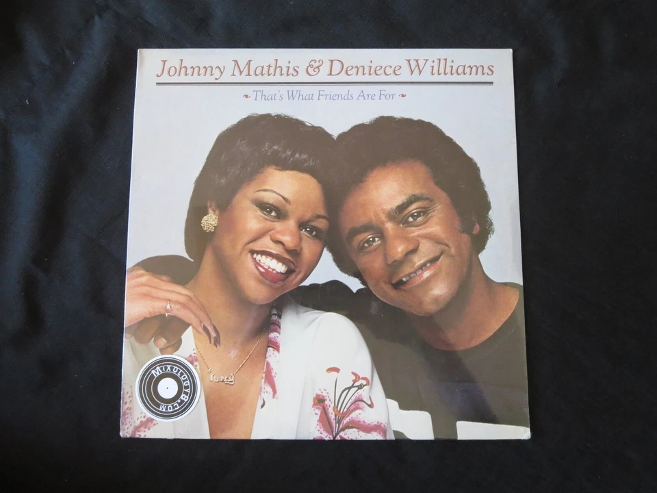 JOHNNY MATHIS & DENIECE WILLIAMS, That's What Friends Are For USA New Sealed LP - Image 1 of 2
