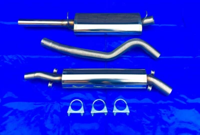 Sistema de escape deportivo CE Opel Ascona C hatchback acero inoxidable grupo A gr - Imagen 1 de 3