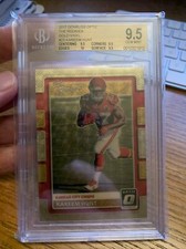 2017 DONRUSS OPTIC GOLD Vinyl 1/1 KAREEM HUNT BGS 9.5 🔥🔥