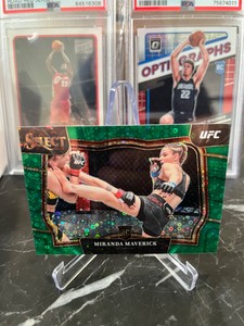 2023 Panini Select UFC MIRANDA MAVERICK Green 4/5 Disco Rookie RC