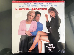 Flirting With Disaster Laserdisc Movie New Sealed Widescreen 1996 Ben Stiller - Picture 1 of 7