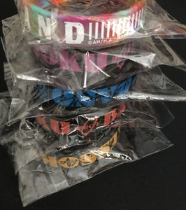 Official Bocchi the Rock! 4 Kessoku Band Rubber Wristbands w/ 1 limited promo - Picture 1 of 6