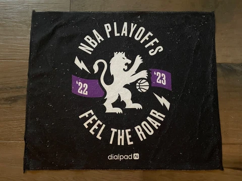 Sacramento Kings 2023 NBA Playoffs Rally Towel "Feel the Roar" Cover