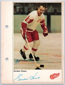 GORDIE HOWE 1971-72 TORONTO SUN NHL ACTION SPIELER HOCKEYBILD 93076 - Bild 1 von 2