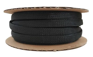 Geflechtschlauch 6-13mm schwarz, Spule à 25m - Bild 1 von 1