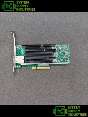 Intel X540-T1 RJ45 10GbE Base-T PCIe Ethernet Converged Network Adapter - Image 1 of 4