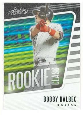 BOBBY DALBEC 2021 Panini Absolute Rookie Class Green #13 Red Sox  ID:17030 - Image 1 of 2
