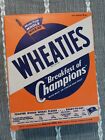 1950's Wheaties Box with Disney Comics Advertisement on the Back