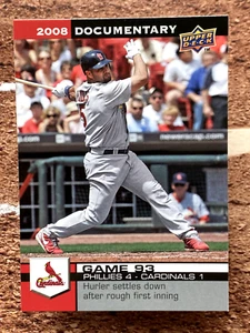 2008 Upper Deck Documentary Albert Pujols #2953 - Picture 1 of 2