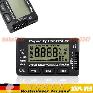 LiPo Tester V2 Batterie Akku Kapazität Spannung Digital Checker Li-Ion Werkzeug - Bild 1 von 5