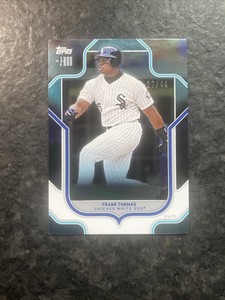 2023 Topps X Julio Rodriguez Aqua Blue Parallel Frank Thomas #/44