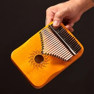 Tune Hammer Mbira Finger Piano 17/21 Keys Musical Instrument Gifts - Picture 1 of 18