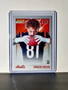 Jermaine Burton 2024 Panini NFL Studio Rookies #13 Card Bengals 1/1672 - Picture 1 of 6