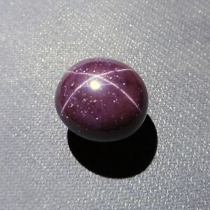 100 % Natural 4-Ray Star Garnet Oval Shape Cabochon 92 Carat 25.5x23.3x12.7 MM