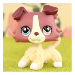 Pet Shop LPS Collie #1262 Hund Figur Wackelkopf Magnet Fuß LPS Sammlerstück Spielzeug - Bild 1 von 2