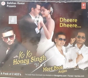 Dheere Dheere - Yo Yo Honey Singh Vs Meet Bros Anjjan - Bollywood Hindi Audio CD - Picture 1 of 2