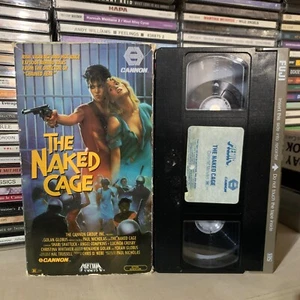 1986 The Naked Cage VHS Video Tape Sexy Film - Picture 1 of 3