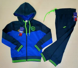 6579 Joma Child Sports Tracksuit Zip Hoodie Pants Boy Gym - Picture 1 of 1