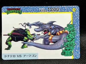 TARTARUGHE MUTANTI DONATELLO Takara Vintage Rara 1994 Giappone CCG Carta Autentica - Foto 1 di 10