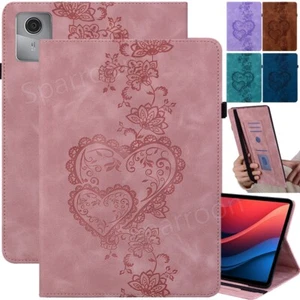 Leather Flip Case For Lenovo Tab M11 M10/M10 Plus 3rd Gen M9 M8 4th Stand Cover - Picture 1 of 78