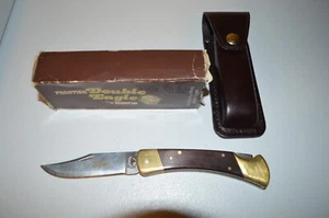Imperial Lockback knife 4815 U Double Eagle 1970's W/Original Box & Sheath - Picture 1 of 5