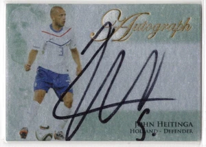 🔥 2012 Futera Unique Limited Edit AUTOGRAPH BLUE John Heitinga 56 of 60🔥 - Picture 1 of 1