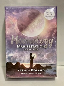 Moonology Manifestation Oracle Cards  48-Card Divination Deck New Sealed - Picture 1 of 3