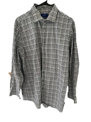 Camisa Apt 9 Premier Flex Calce Ajustado Manga Larga a Cuadros Abotonada Foto 1 de 3