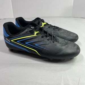DSG Kids Speed Viper Soccer Cleats Athletic Shoes Blue Black Yellow Size Y 5.5 - Picture 1 of 15