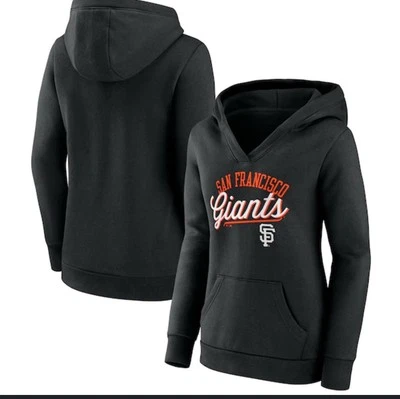 Pullover para mujer Fanatics negro San Francisco Giants Simplicity cuello en V nuevo con etiquetas 2XL Foto 1 de 3