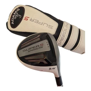 Adams Speedline Super S 3 Wood 15° Matrix HD Radix VI Stiff Flex RH w/ Headcover - Picture 1 of 10