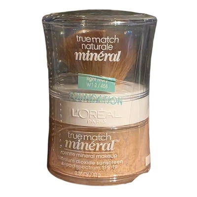 L'OREAL True Match Mineral Powder Foundation Light Ivory Sealed  - Image 1 of 2